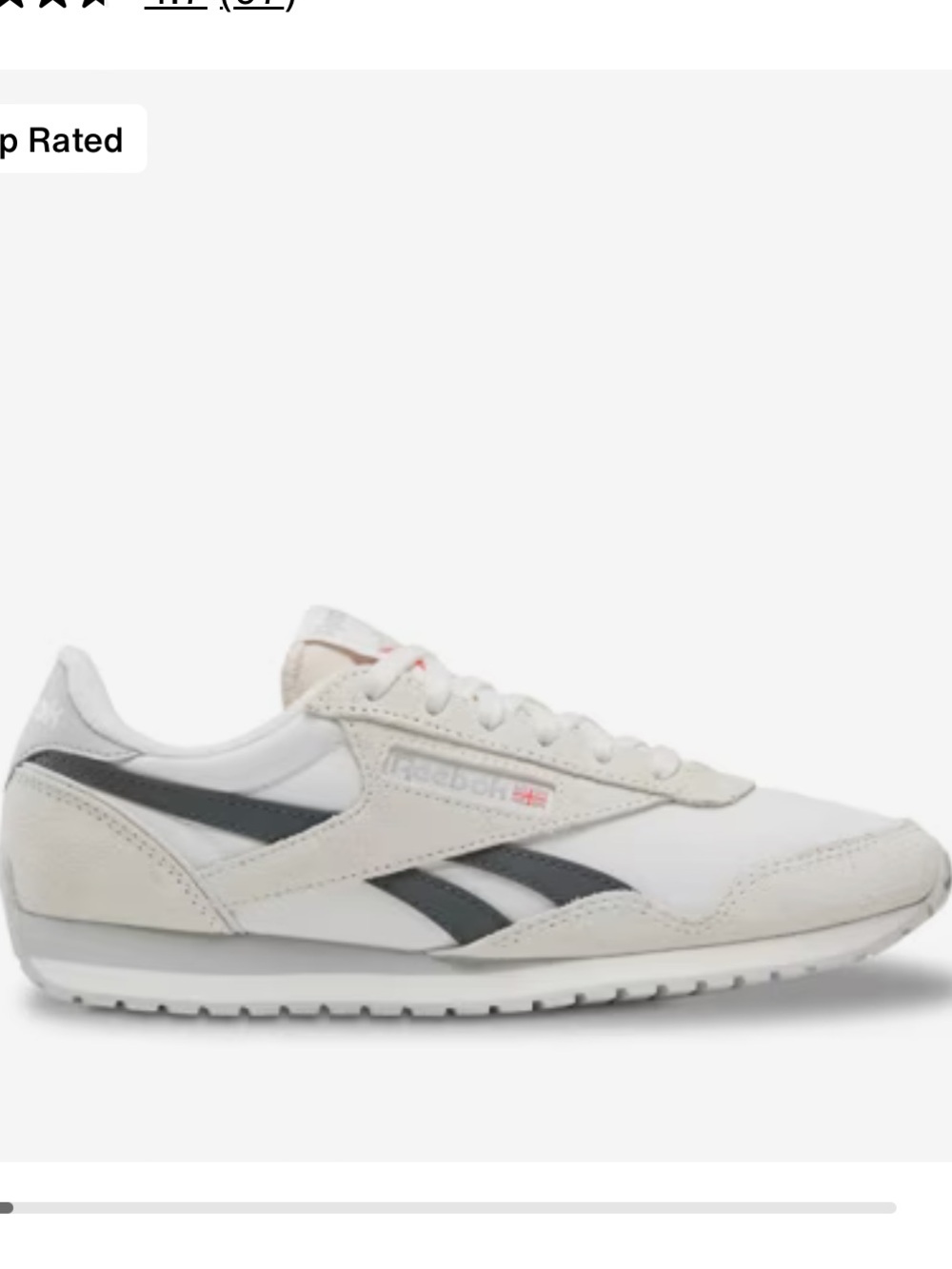 NWT Reebok Classic AZ sneakers size 10 white/grey
